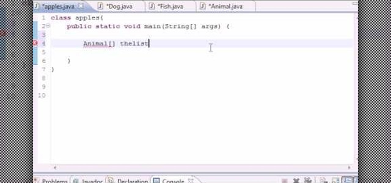 How to program in java